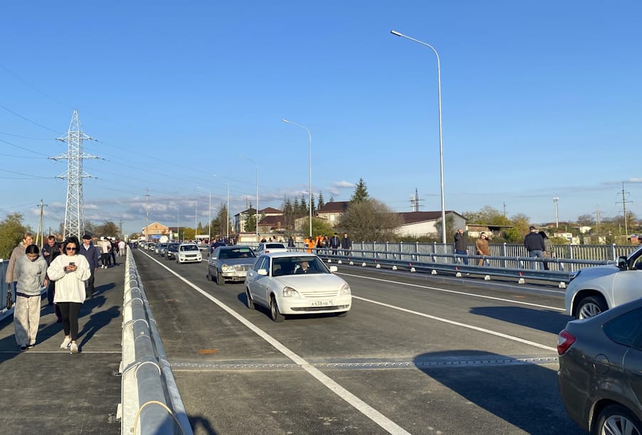 Республика Северная Осетия-Алания: после реконструкции открыто движение по мосту у села Ногир

 